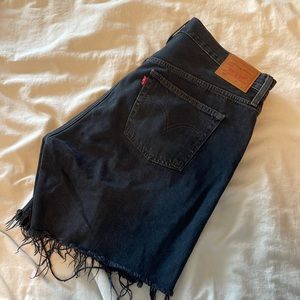 501 ORIGINAL HIGH RISE MID-THIGH WOMEN'S SHORTS